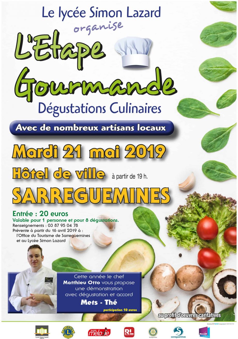 Affiche Etape gourmande à Sarreguemines